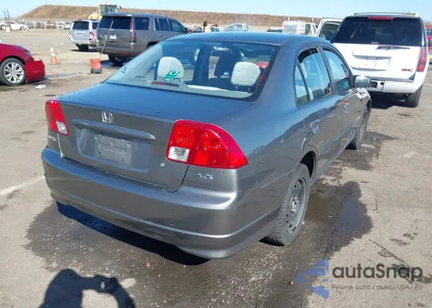 2005 Honda Civic Lx из США, поврежденный, VIN 2HGES15545H514688